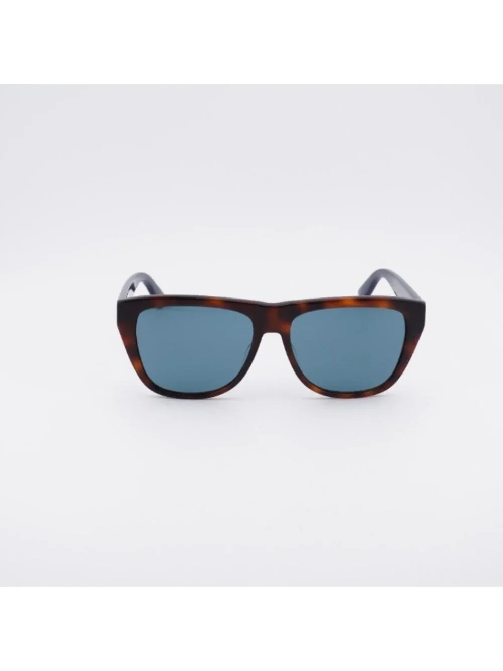 Gucci GG0926S 001 Sunglasses Havana Square Frame, Blue Lenses
